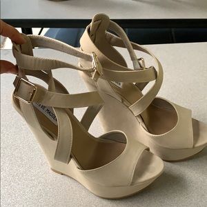 Steve Madden size 10 Sexy Wedges